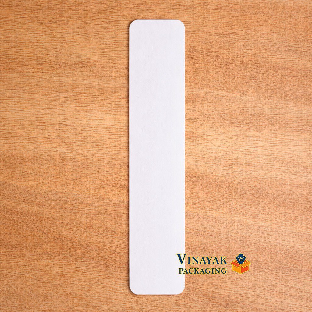 Premium White Jewellery Packing Card | Rounded Corner Display Card for Earrings, Necklace & Accessories (100 pcs)