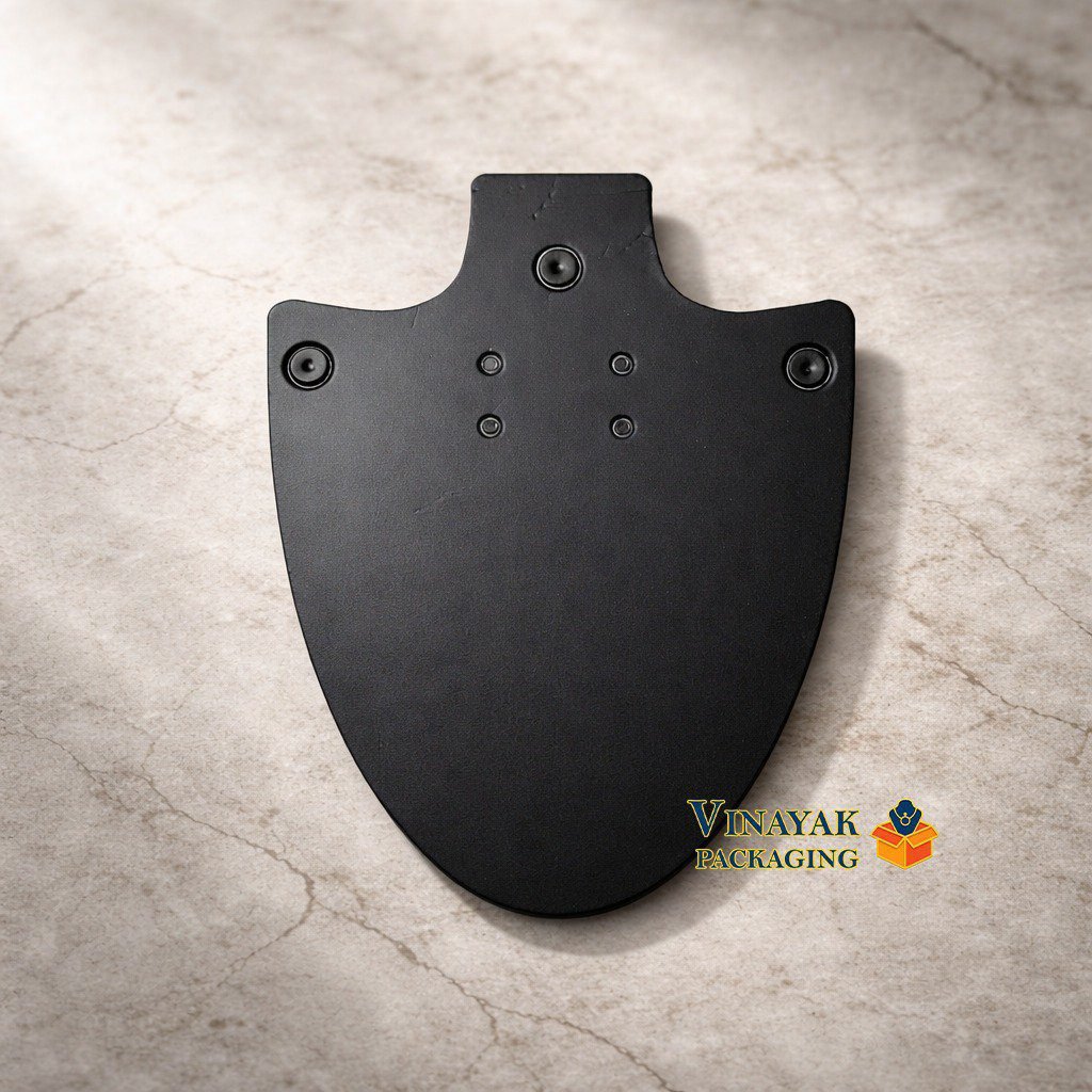 Black Earring Display Card Holder – Jewelry Display Stand with Hanging Holes | Pack of 100 pcs