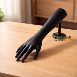 Premium Black Hand Jewelry Display Stand – Bracelet, Ring & Bangle Holder Mannequin Arm