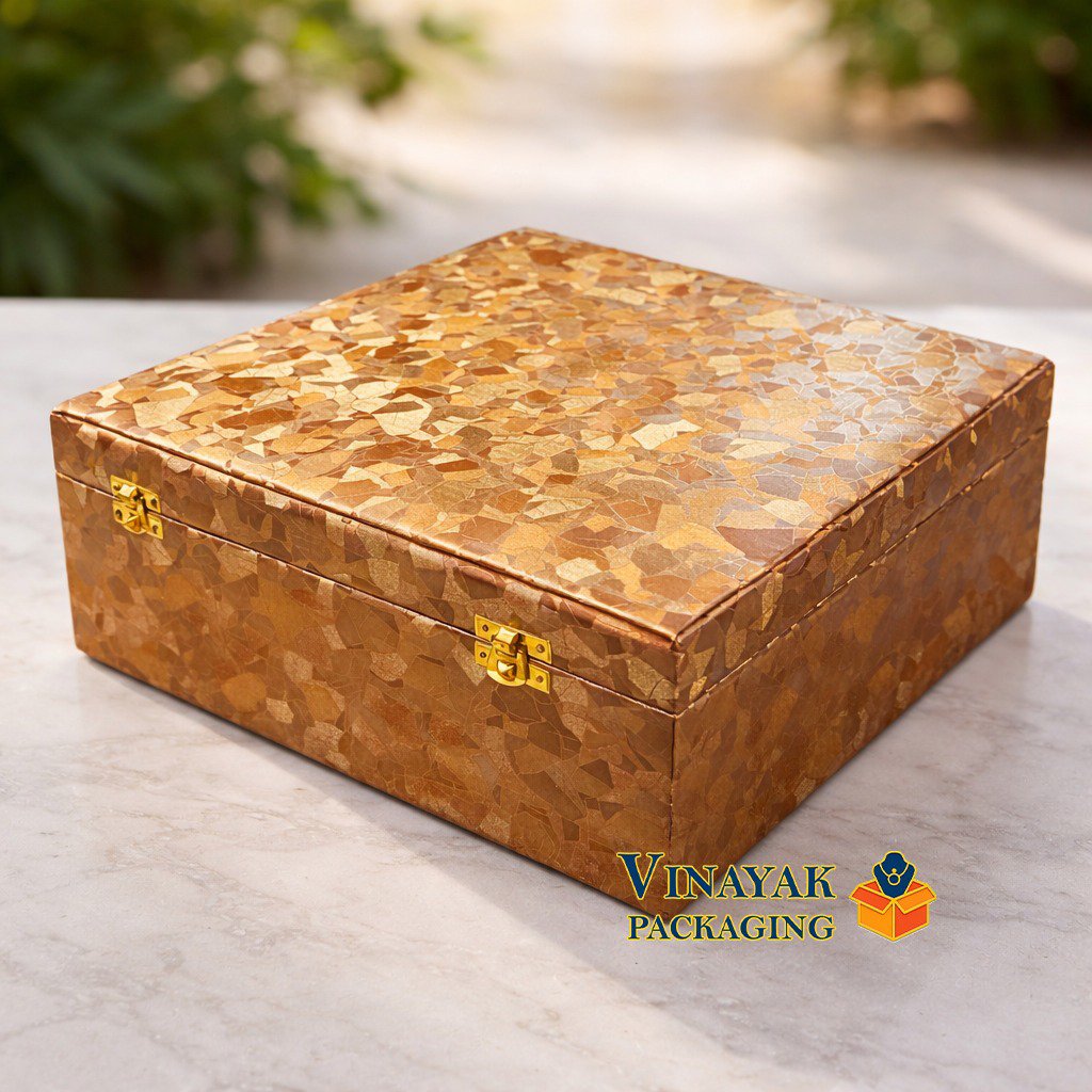 Luxury Wooden Jewelry Storage Box with Velvet Interior (size 12*12)