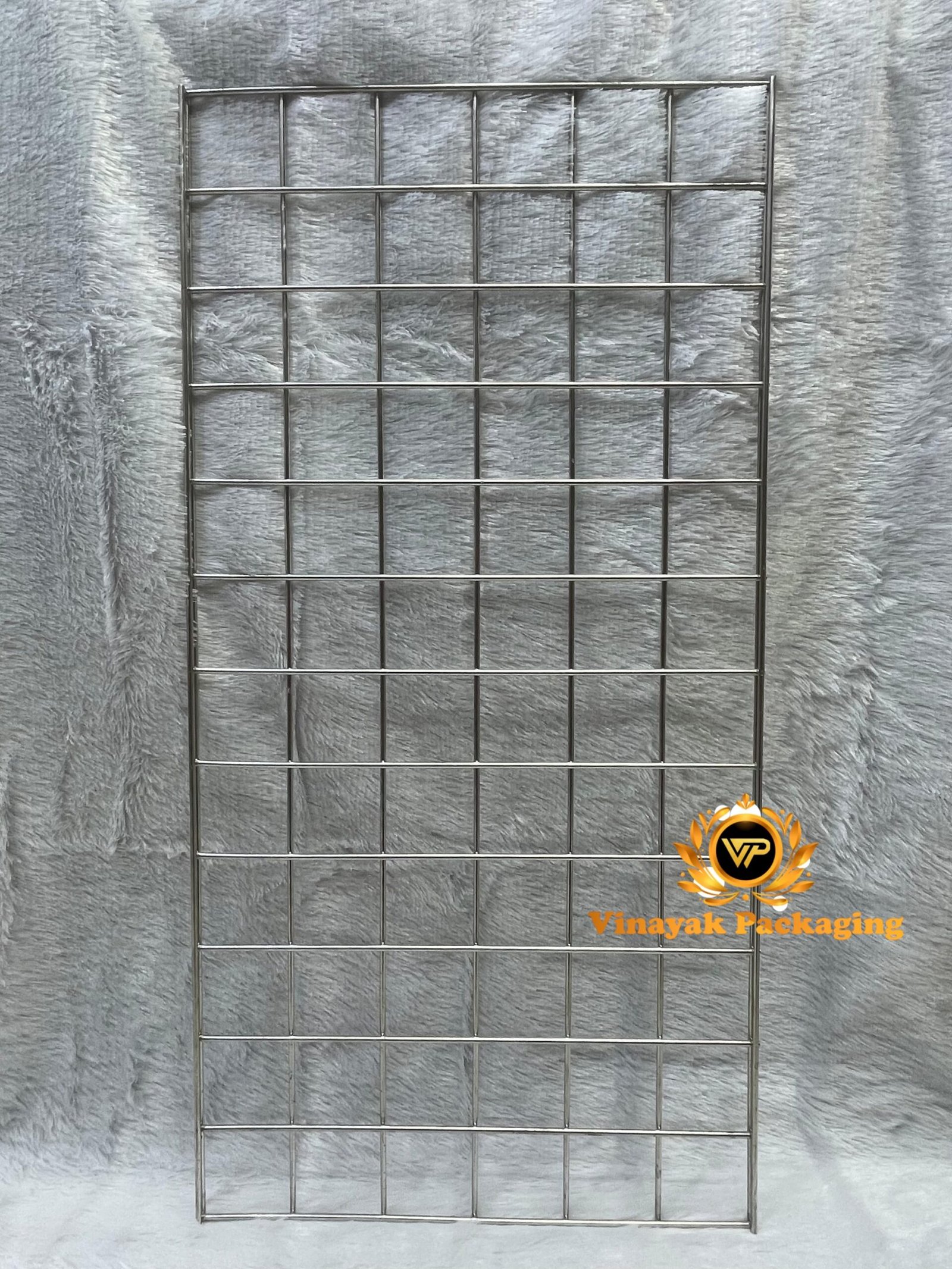 Metal Grid Jewellery Display Stand | Wall-Mounted Organiser for Earrings, Necklaces & Accessories