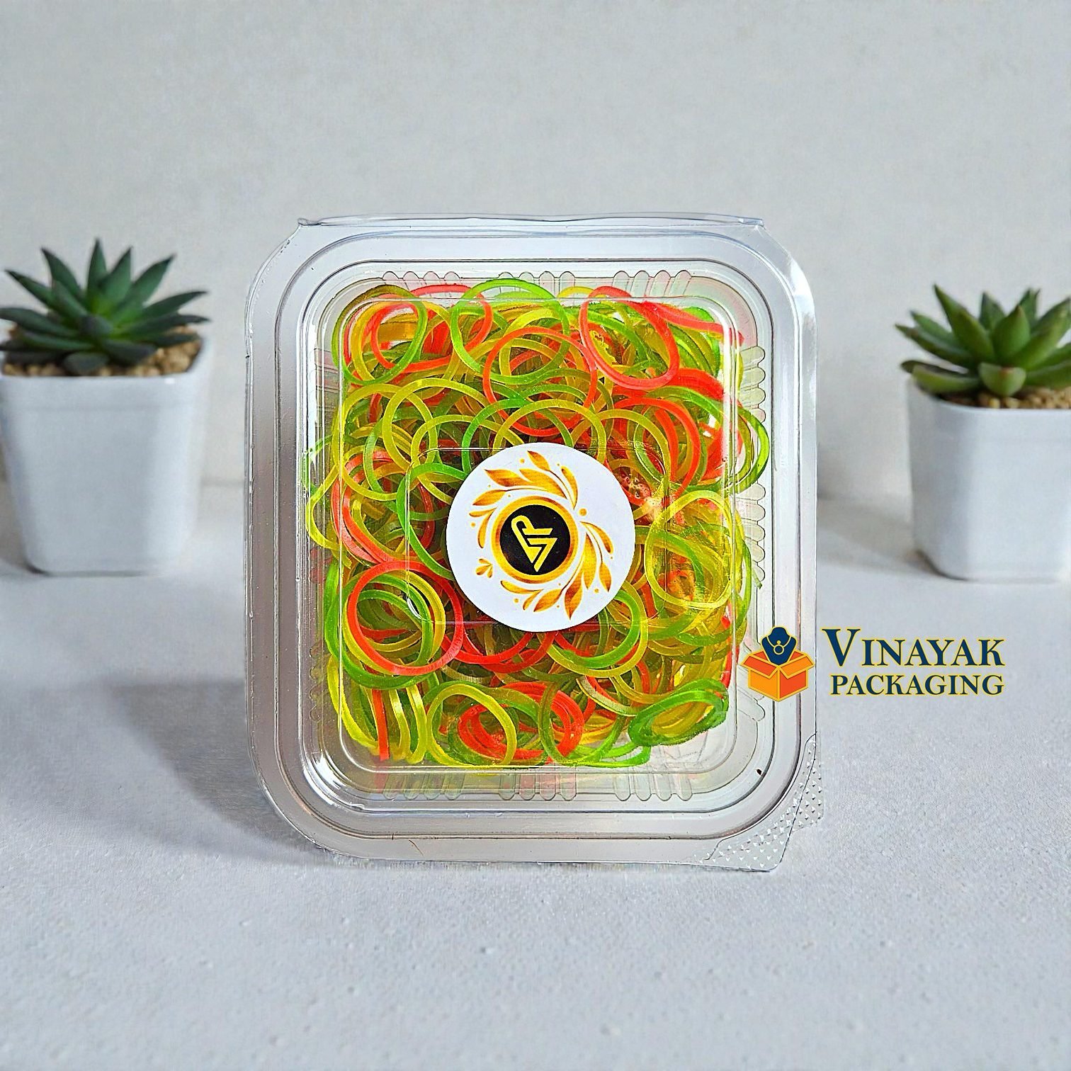 Multicolor Rubber Bands for Packaging & Office Use | Strong Elastic Bands