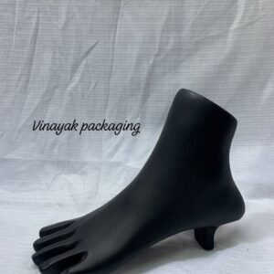 Black Foot Anklet & Payal Jewellery Display Stand – Matte Finish Retail Showcase