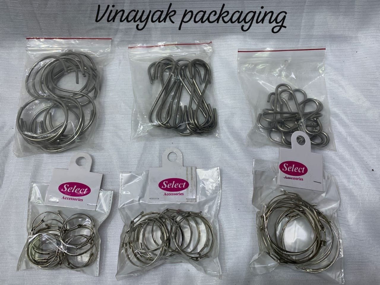 Metal Hanging Hooks Packaging