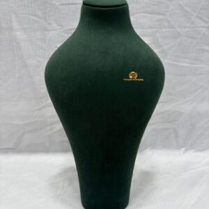 Velvet Necklace Display Bust – Jewellery Mannequin Stand for Necklace & Choker (Multiple Colours)