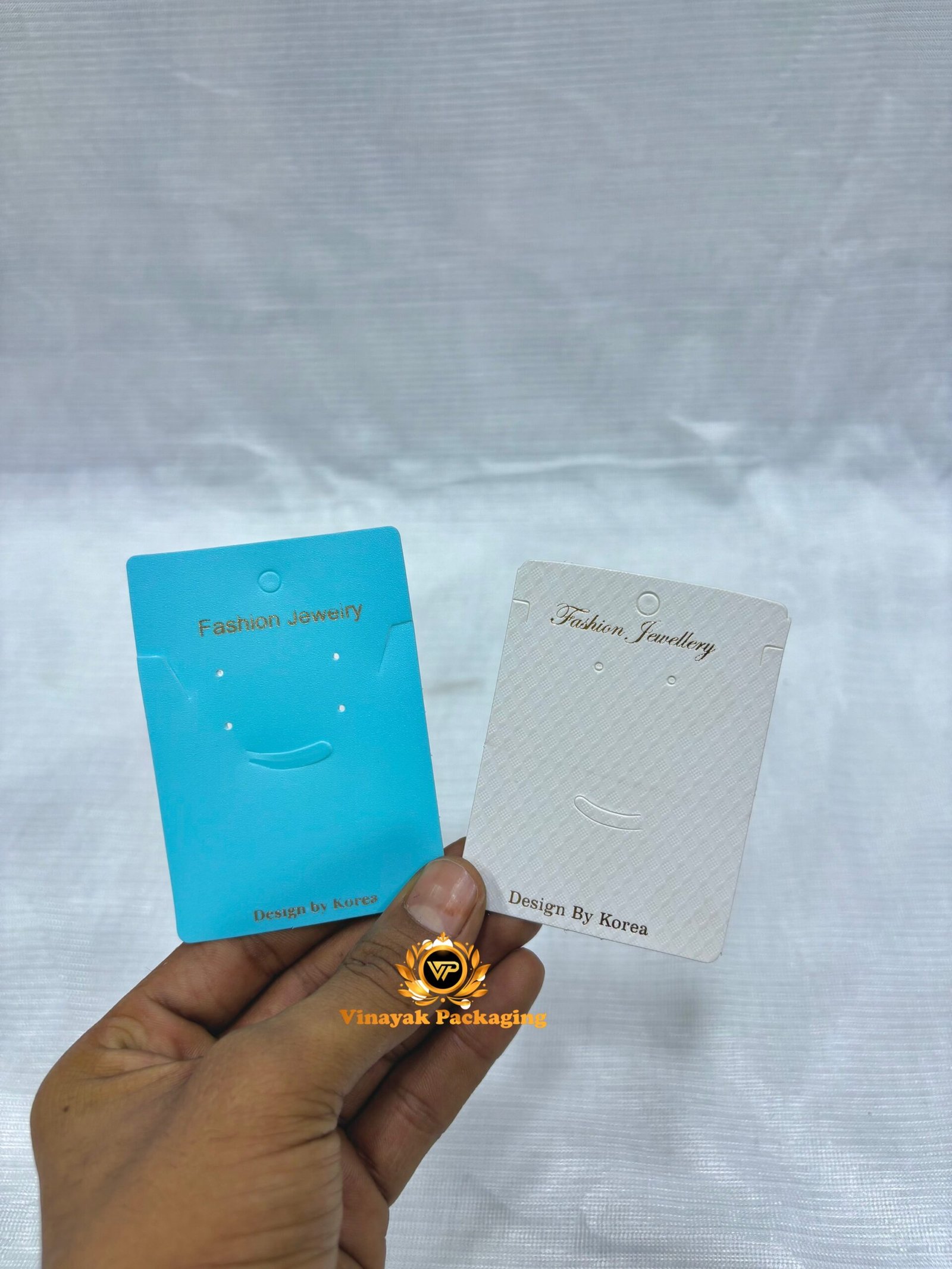 Fashion Jewellery Earring Display Cards – Premium Plastic Hanging Cards 1 Set 100 Pcs