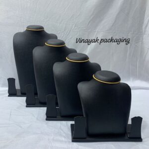Black Necklace set Display Stand – Premium Jewellery Showroom Props