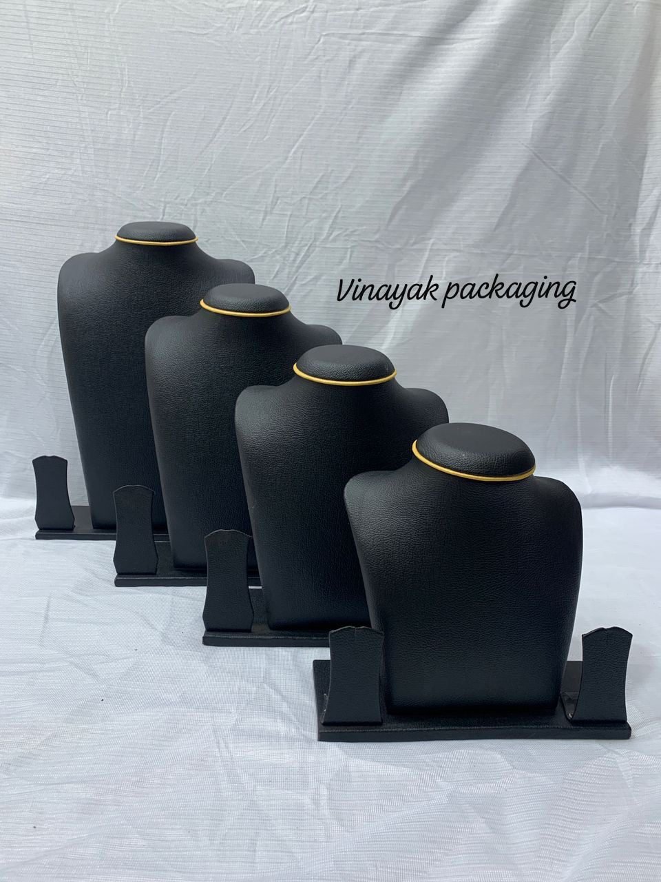 Black Necklace set Display Stand – Premium Jewellery Showroom Props