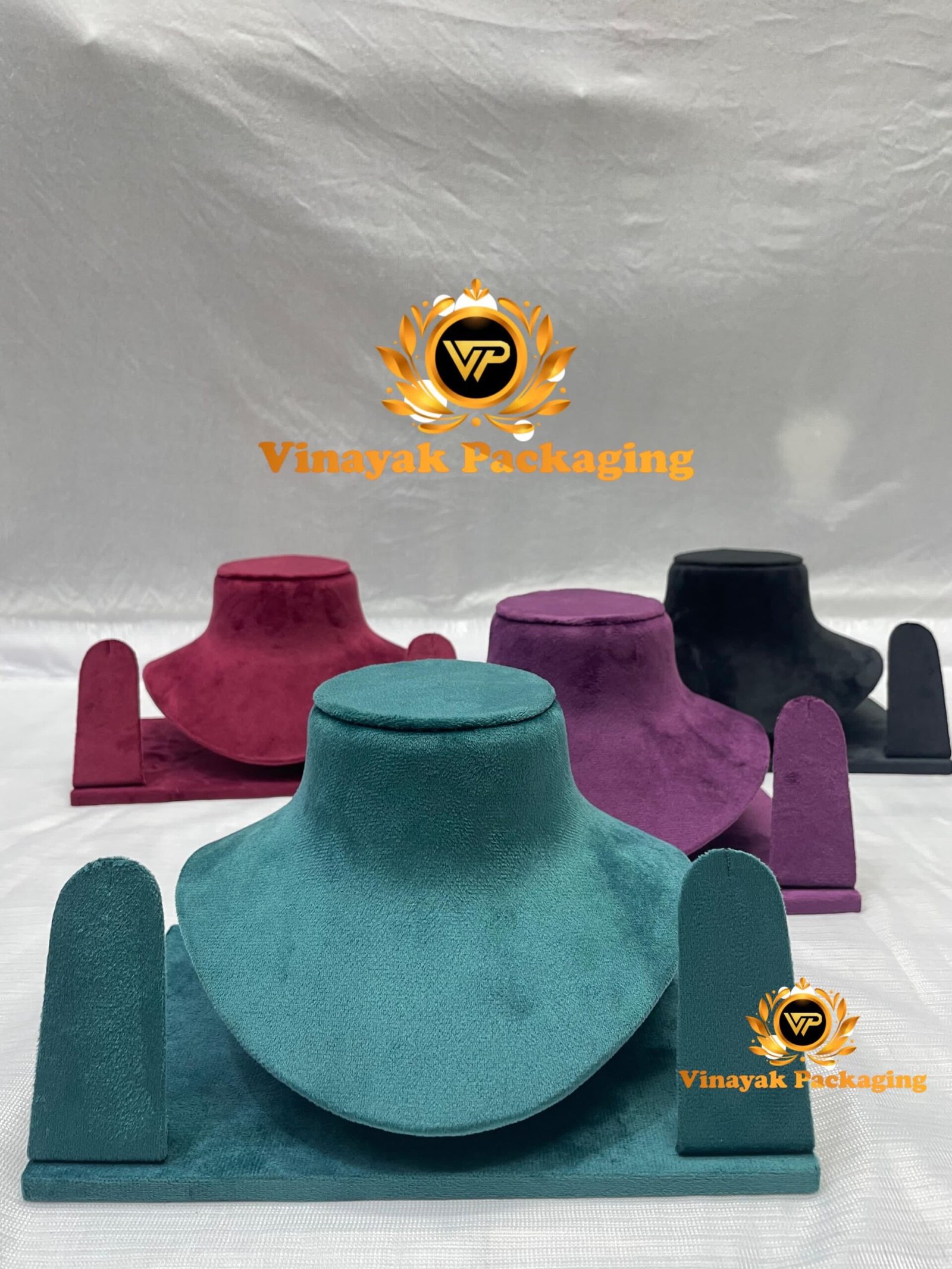 Premium Velvet Choker Display Stand - 1 pc