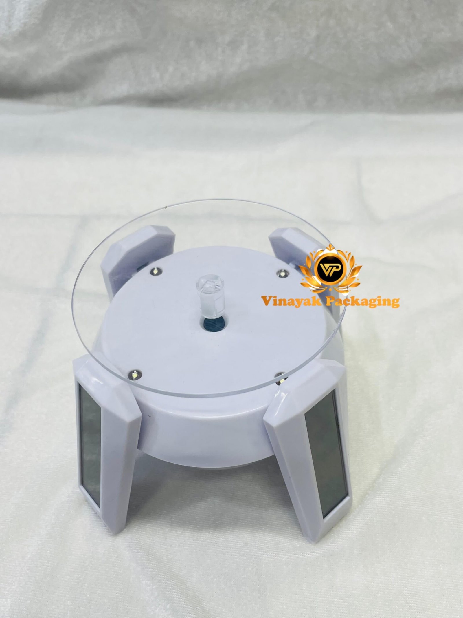 Rotating Solar Display Stand