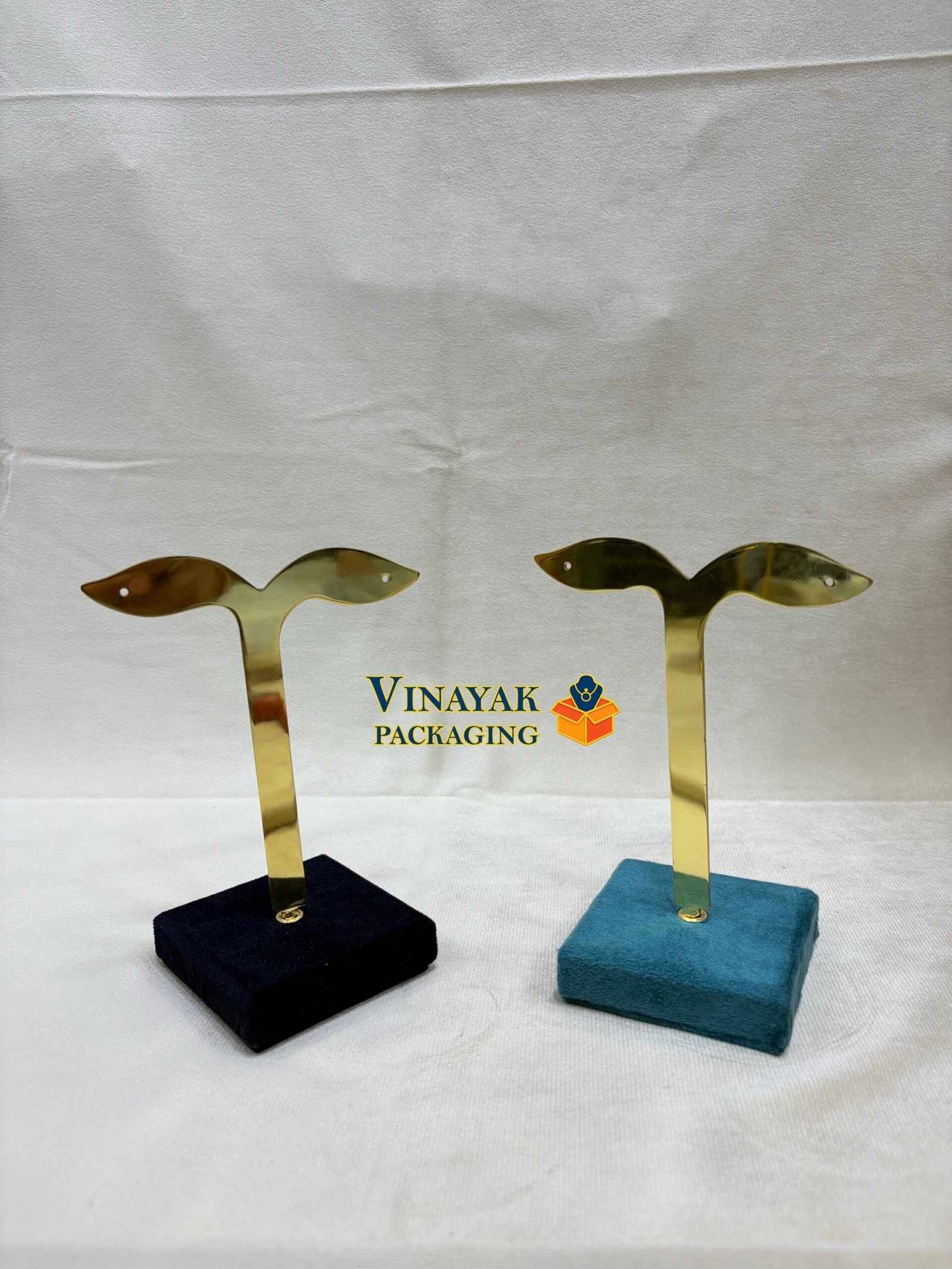 Gold Metal Earring Display Stands - 1pcs