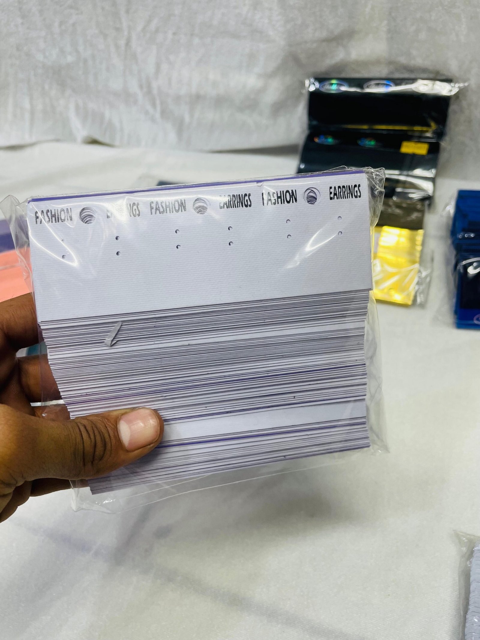 Earrings Display Cards