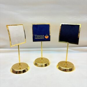 Gold Metal Jewellery & chain Display Stand