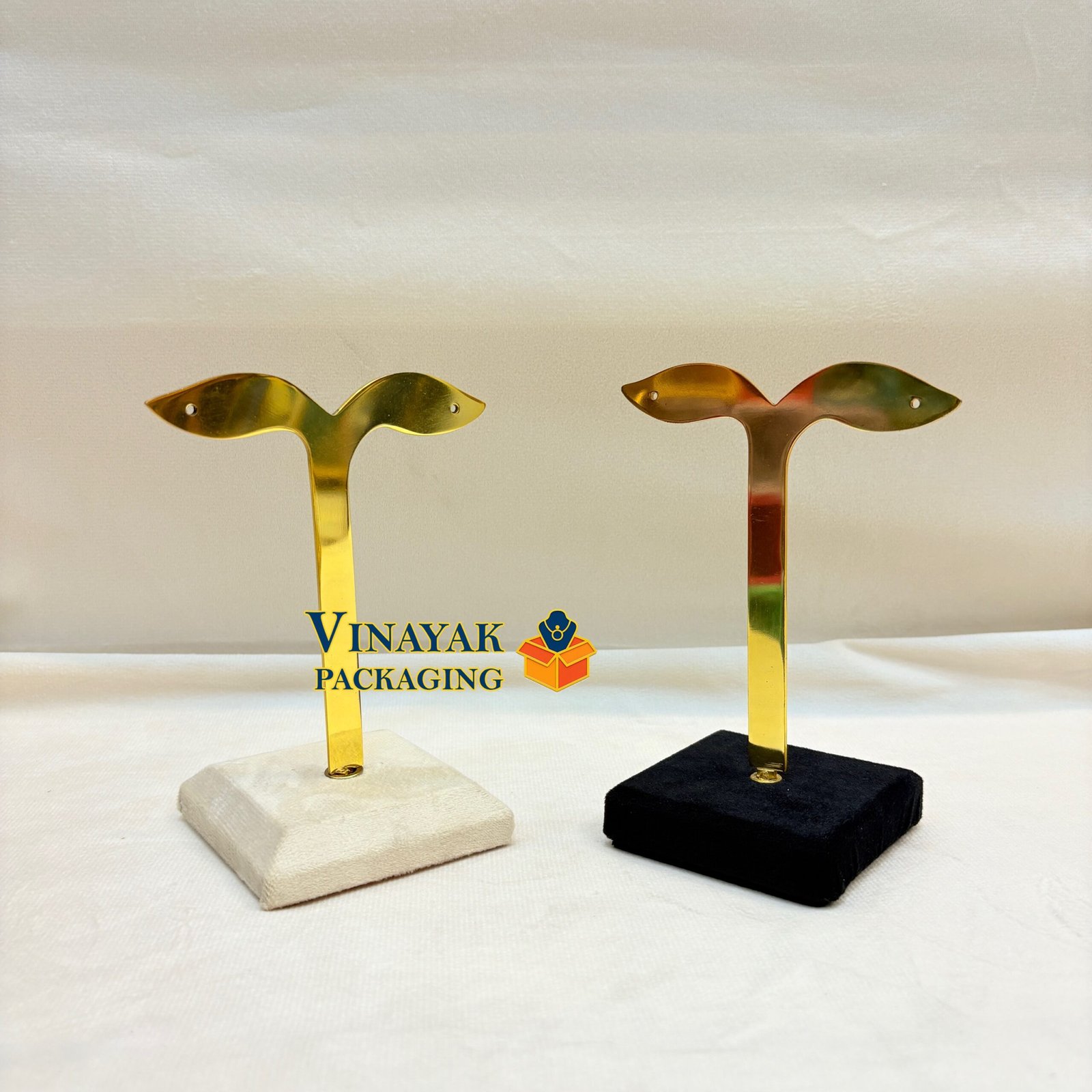 Premium Quality Gold Metal Earring Display Stand