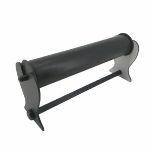 Black Leatherette Bangle Display Stand | Single Rod Bracelet & Bangle Holder