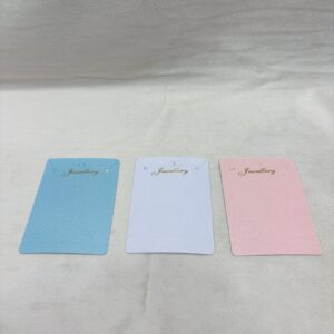 Jewellery Display Cards
