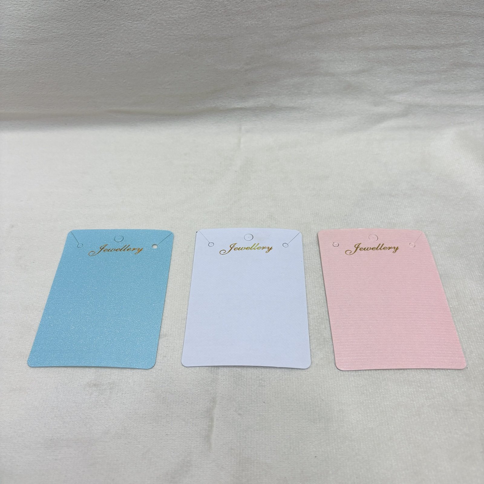 Jewellery Display Cards