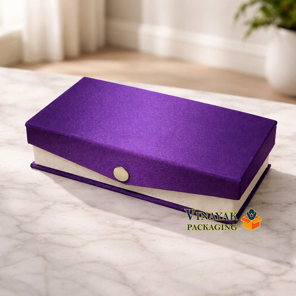 Premium Velvet Bangle Storage Box with Dual Slots (size 7*4)