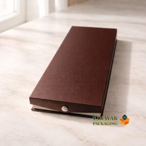 Premium Long Haram Necklace & Earrings Jewelry Storage Box (size 6*16)