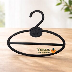 Premium Plastic Saree & Garment Hanger – Heavy Duty Oval Design Clothes Hanger (10 pcs pack)