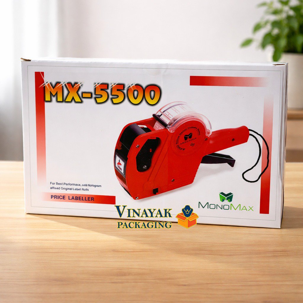 MX-5500 Price Labeller Machine | Manual Sticker Pricing Gun