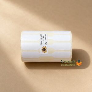 1 Inch White Jewellery Price Sticker Roll – Self Adhesive Label Tags (1000 stickers)