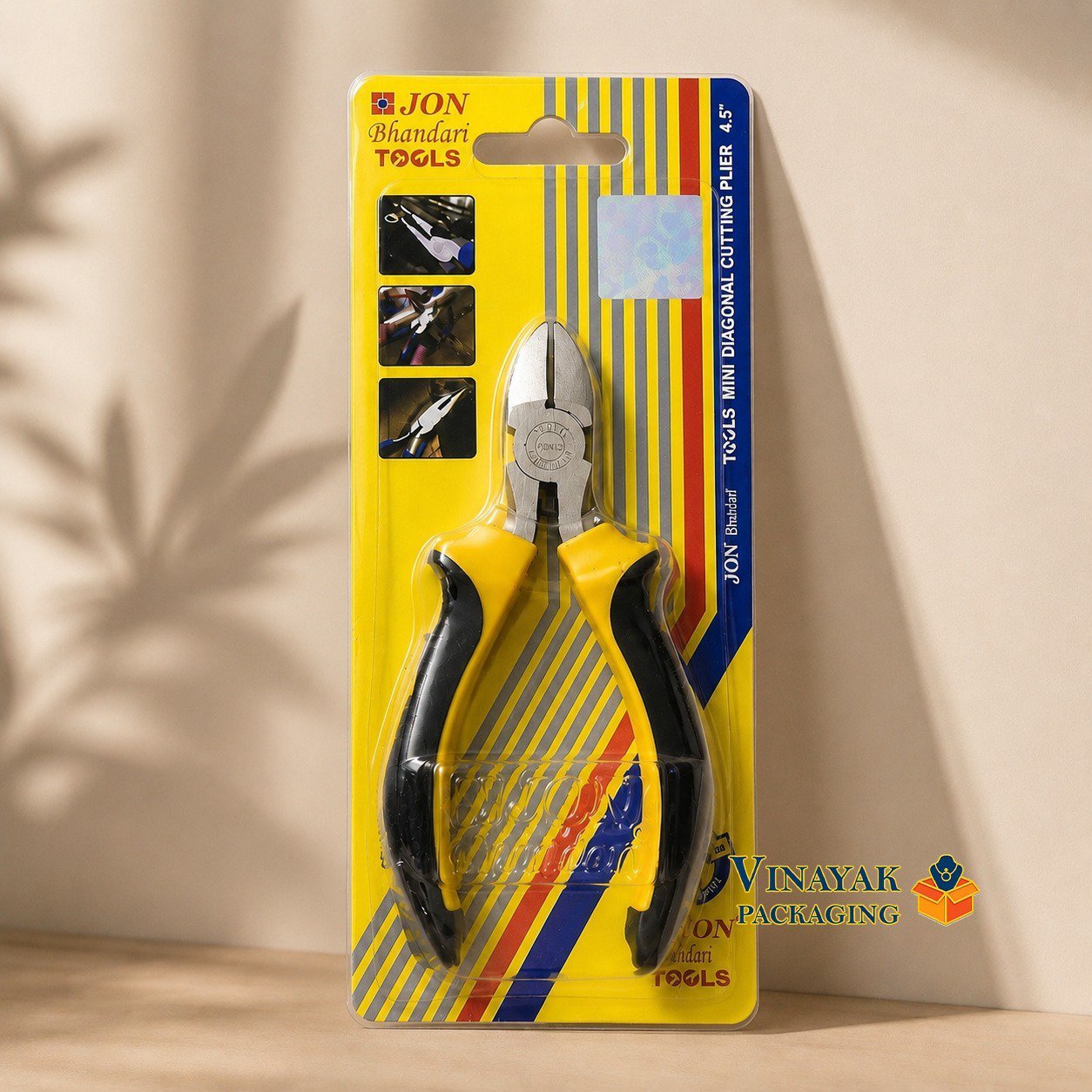 Jon Bhandari Tools Mini Diagonal Cutting Plier 4.5 Inch – Precision Wire Cutter for Jewelry Making