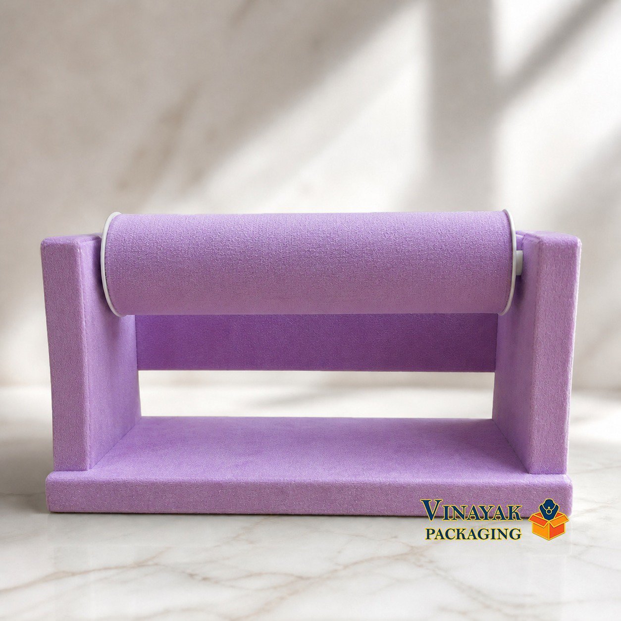 Premium Velvet Bangle & Bracelet Display Stand Holder for Jewelry Shop