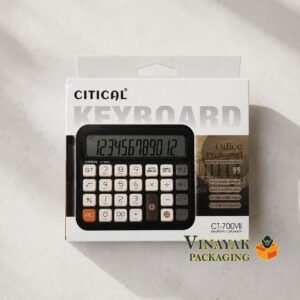 CITICAL CT-700VII 12 Digit Electronic Calculator | Big Display Desktop Calculator with GT Calculation & Auto Replay