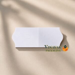 100 Pcs White Hair Clip Display Cards | Hair Accessories Packaging Cards
