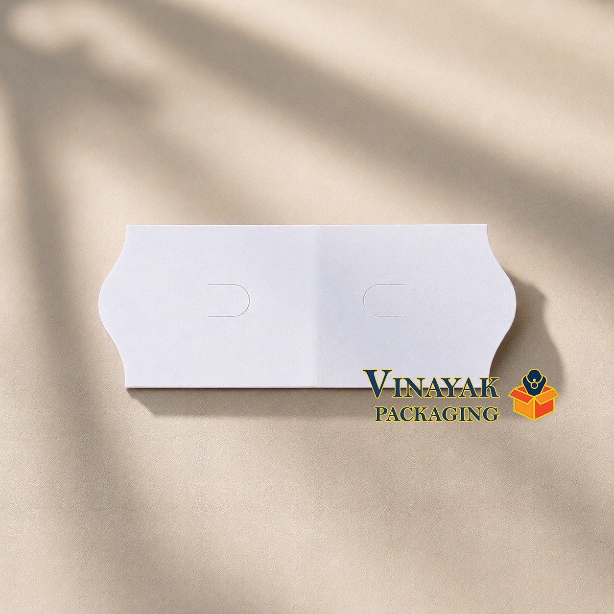 100 Pcs White Hair Clip Display Cards | Hair Accessories Packaging Cards