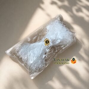 Transparent Plastic Loop Pin Lock Fasteners – 500 Pcs