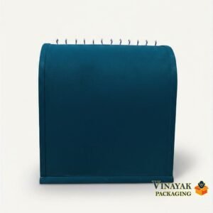 Premium Velvet Chain Display Stand with Metal Hooks (size 12*12)