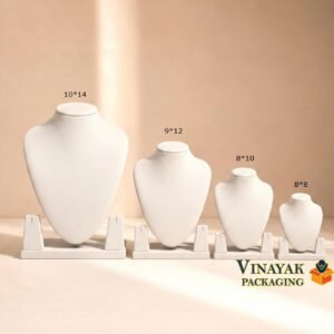 Premium Velvet Jewellery Display Bust - Multiple Size Options for Necklace Display