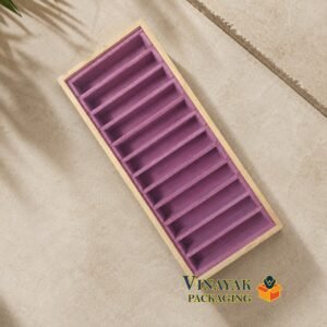 Premium Wooden Kada, Bracelet & Bangle Display Tray