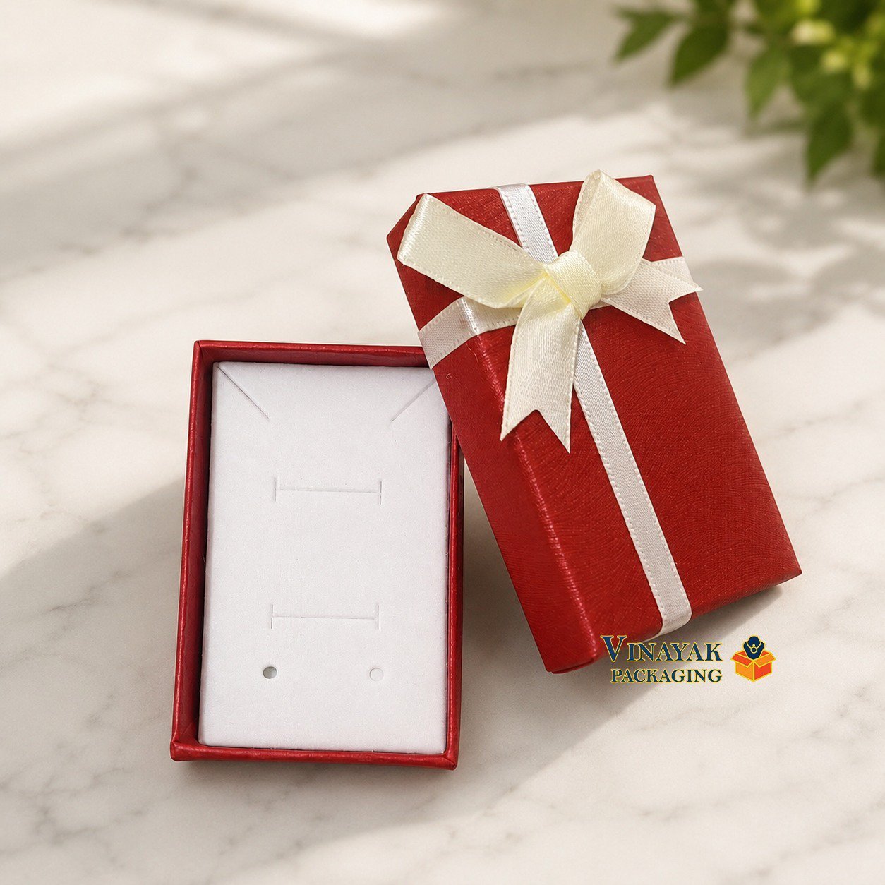 24 Pcs Premium Jewelry Gift Box Set with Ribbon Bow – Necklace, Pendant, Chain & Earrings Packaging (2*3 inch)