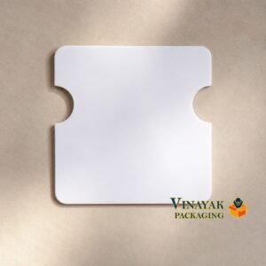 Black & White Jewellery Packaging Cards with Side Cutouts for Bracelets, Bangles & Anklets (100 pcs)