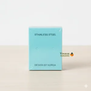 Premium chain & earring Stainless Steel Jewellery Display Card - 100 pcs (inch 2.5*3.5)
