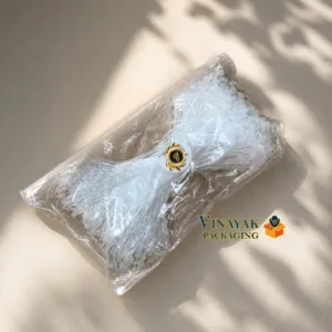 Transparent Plastic Loop Pin Lock Fasteners – 500 Pcs