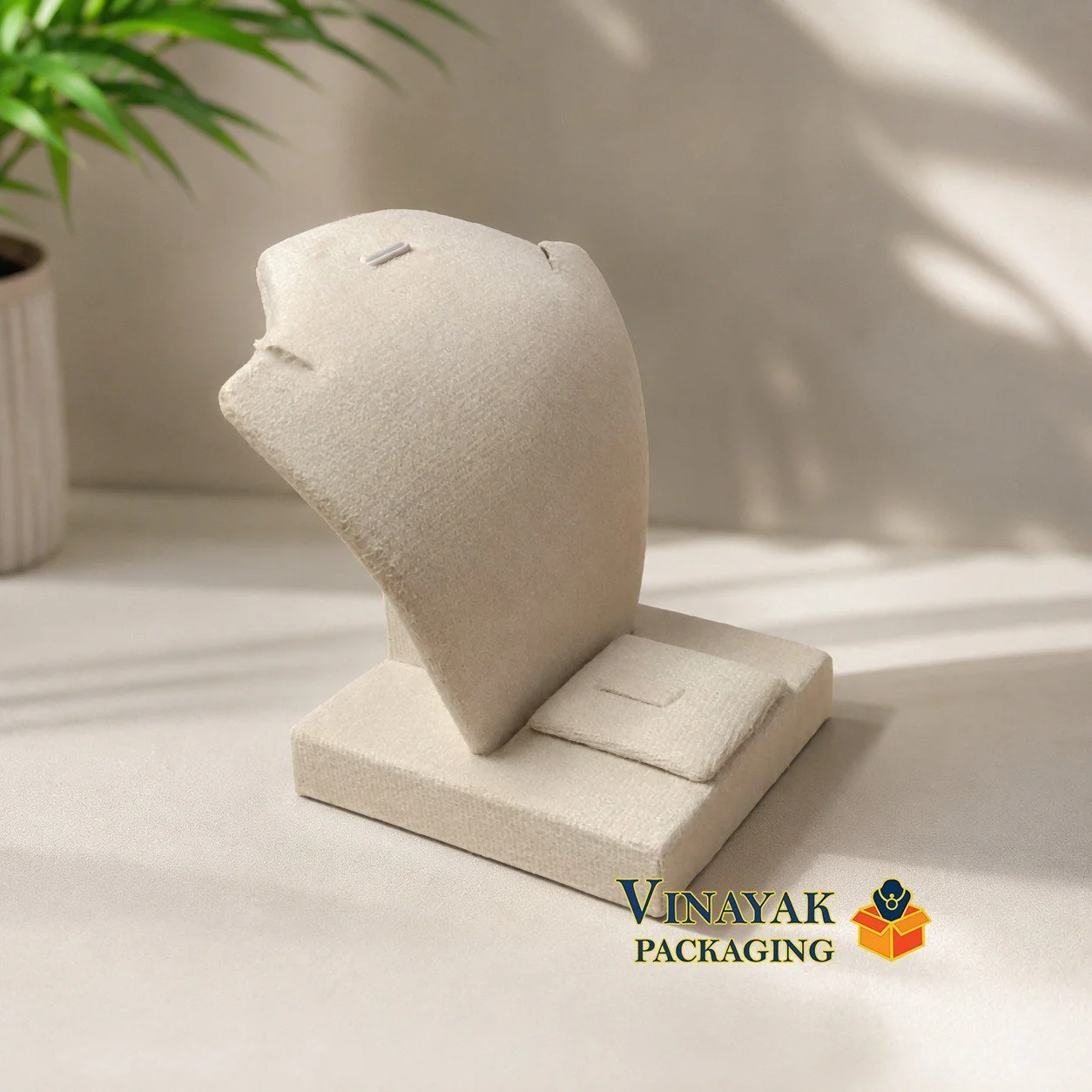 Velvet Ring & Necklace Display Stand