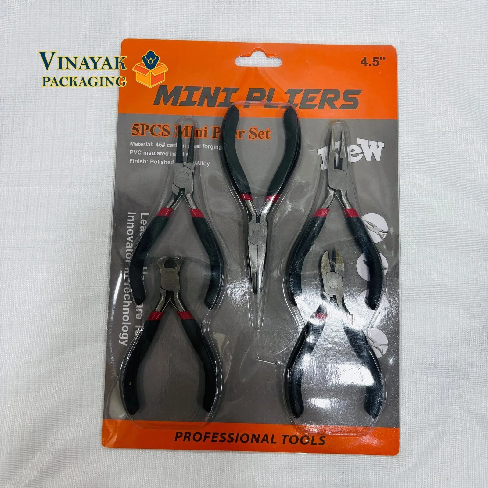 5-Piece Mini Pliers Set – Professional Hand Tools for jewellery
