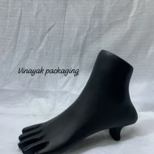 Black Foot Anklet & Payal Jewellery Display Stand – Matte Finish Retail Showcase