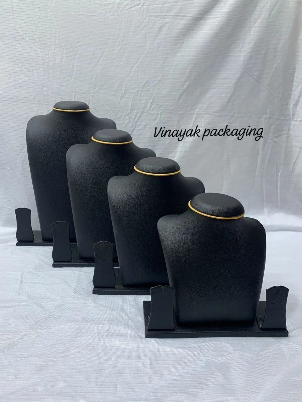 Black Necklace set Display Stand – Premium Jewellery Showroom Props