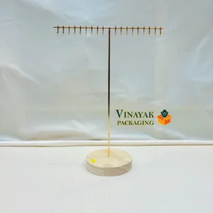 Minimalist Gold Necklace Display Stand 1 PCS