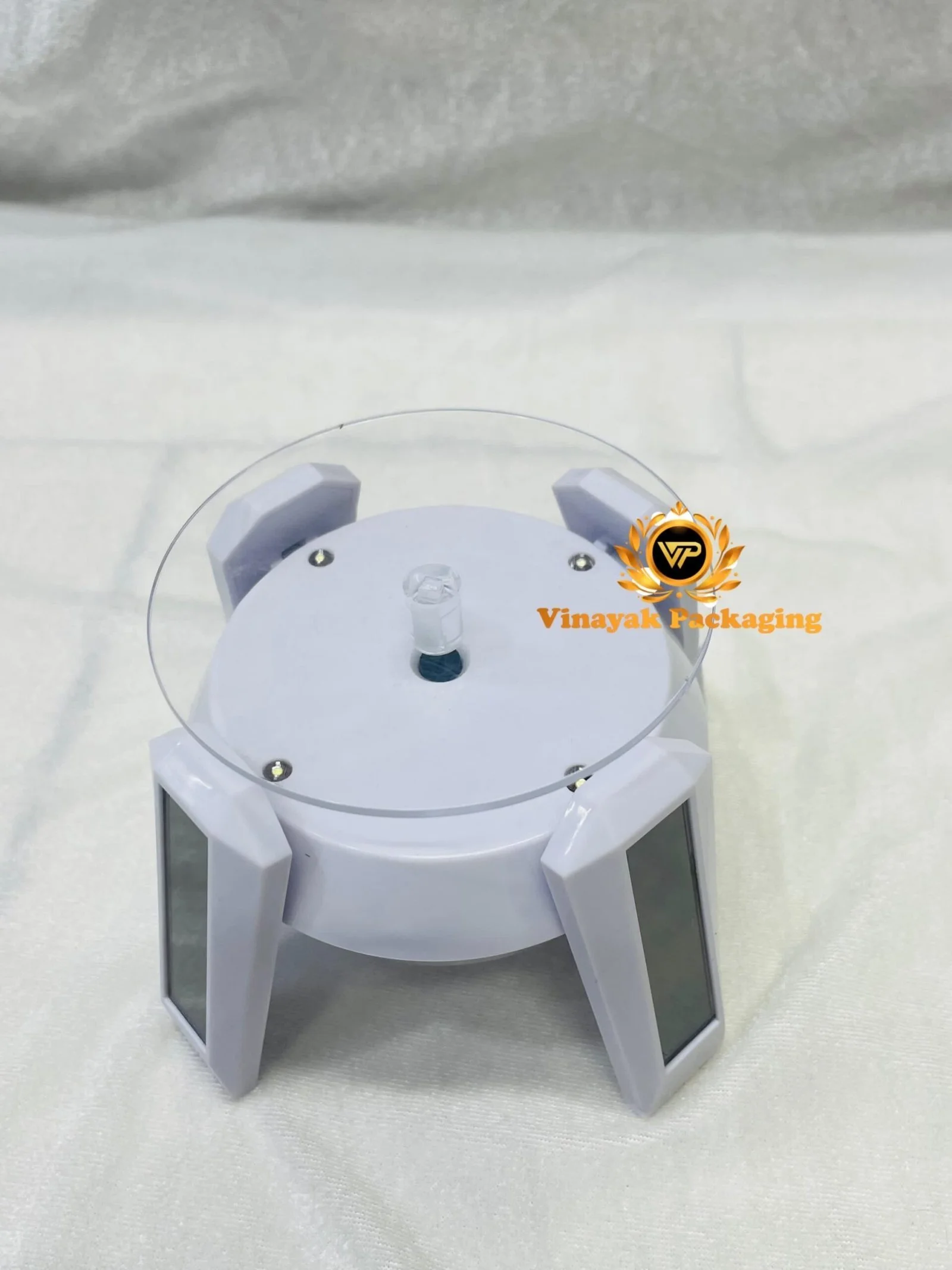 Rotating Solar Display Stand
