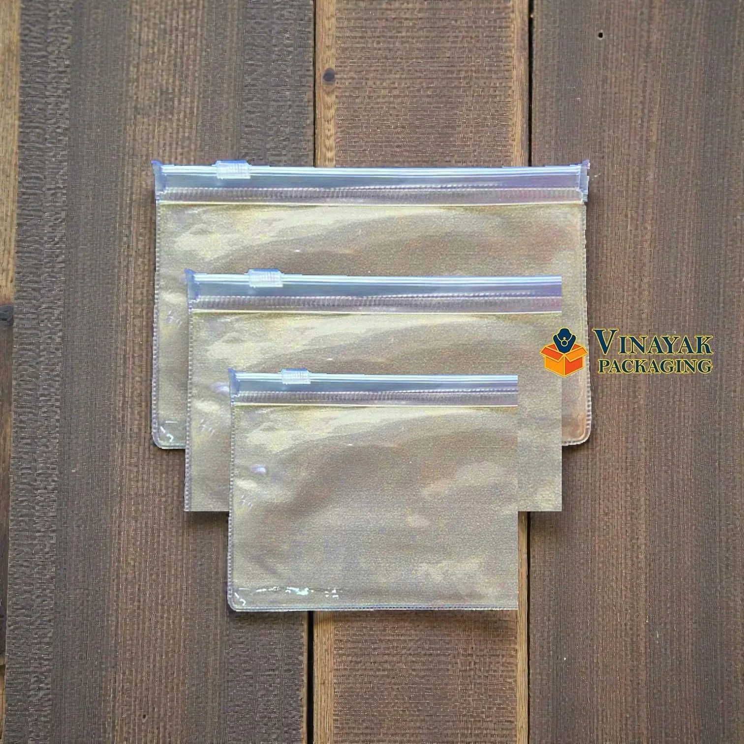 Transparent Frosted Zip Lock Pouches | Reusable Plastic Slider Bags for Storage & Packaging (25 pcs)