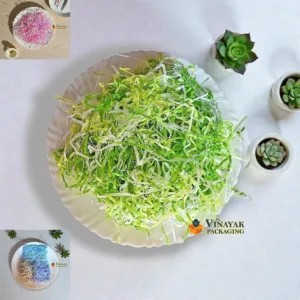 Shredded Paper Filler for Gift Packing | Decorative Packaging Shreds (random & mixed colours)
