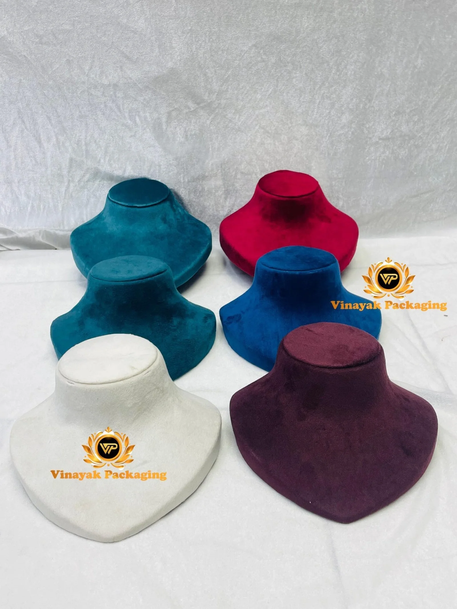 Velvet Necklace Display Stands - 1 pc