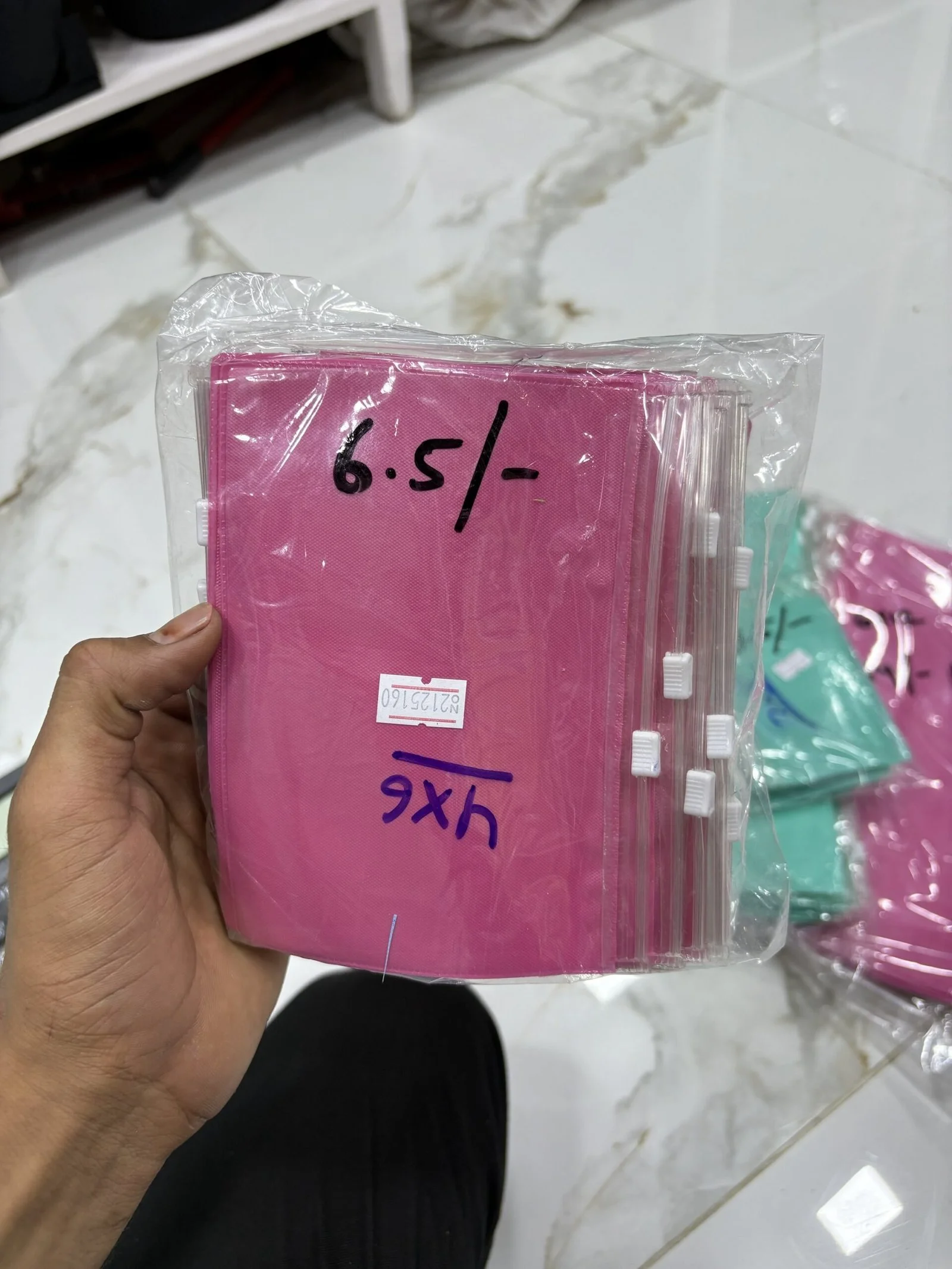 Zip-Lock Storage Bags – Multi-Size & Multi-Color Pack 1 Set 25 PCS