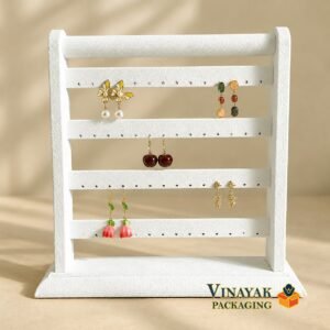 Premium 4 Layer Earrings Display Stand (size 11.5*11.5 inch)